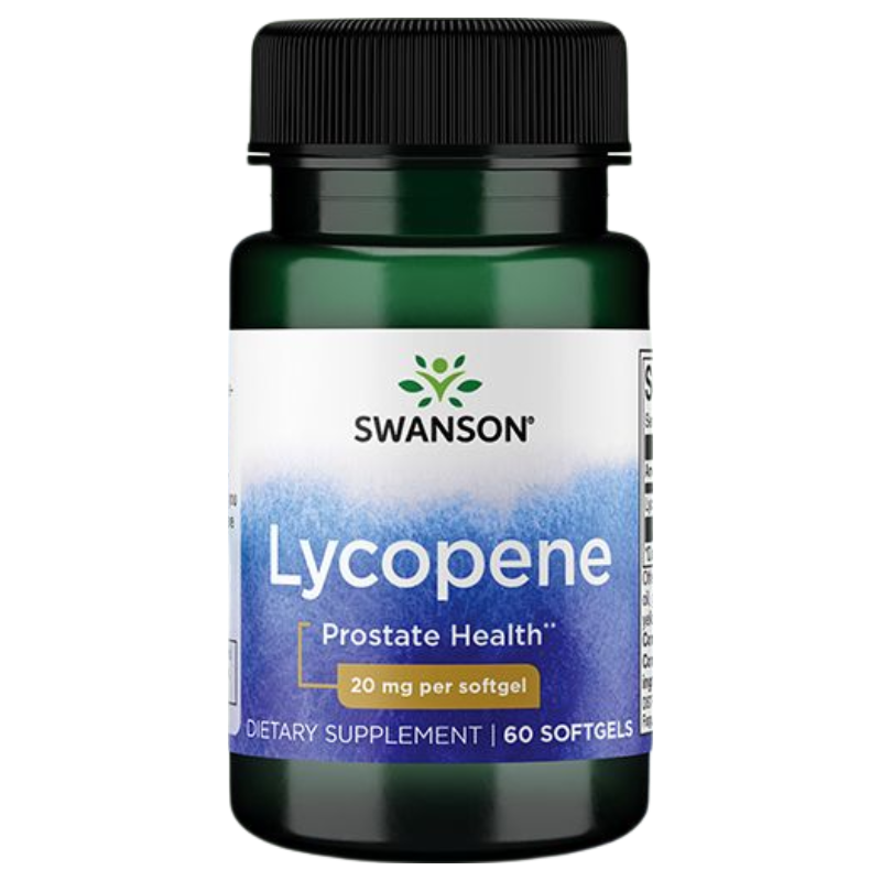 SWANSON斯旺森番茄紅素軟膠囊60粒男性健康提升 番茄紅素1瓶60粒(前列健康)