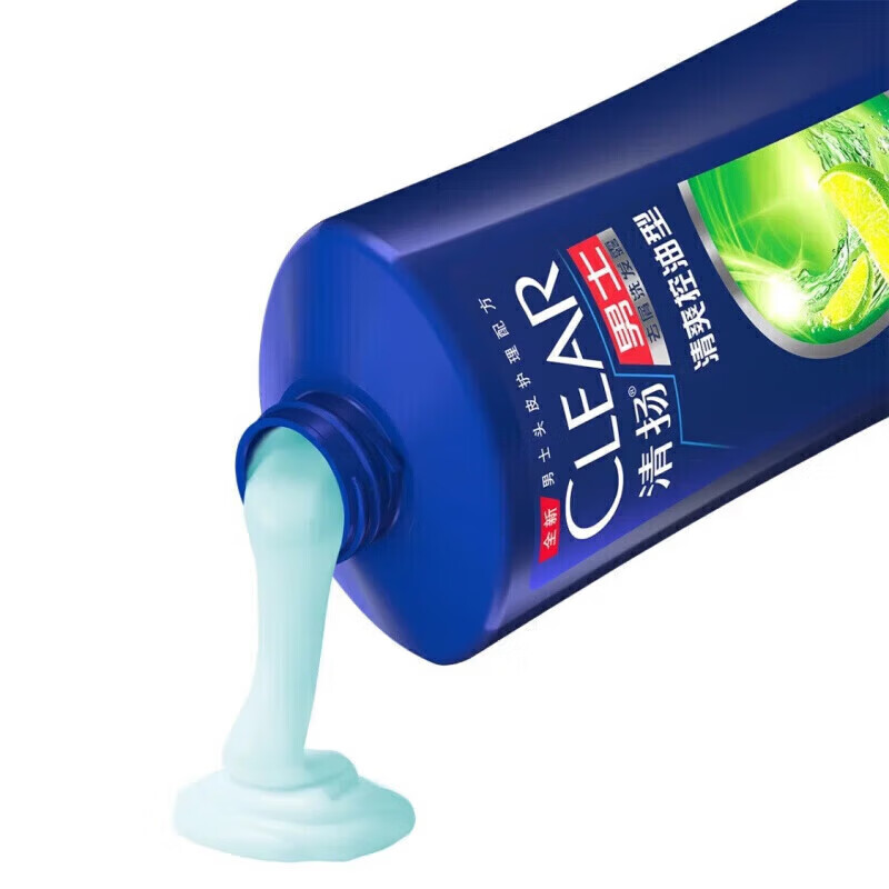 LUX男女力士清扬通用蓬松去屑750g青柠薄荷醇清爽控油型洗护体套装 2瓶750g或3瓶500g(到手1500g)