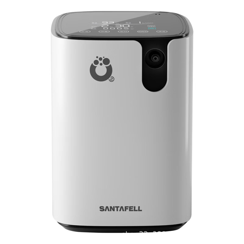 制氧机家用吸氧机老人呼吸氧气机孕妇小型家庭便携式带雾化 双倍雾化款（2L高氧+雾化+送豪礼）