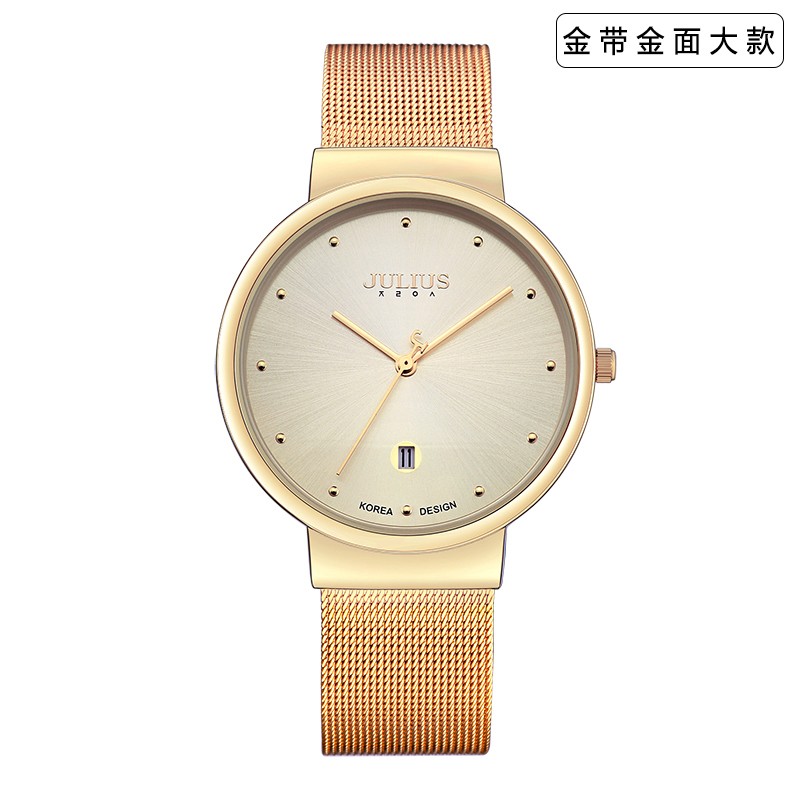 聚利时(julius)手表女学生韩版简约时尚潮流气质百搭大气复古精致防水