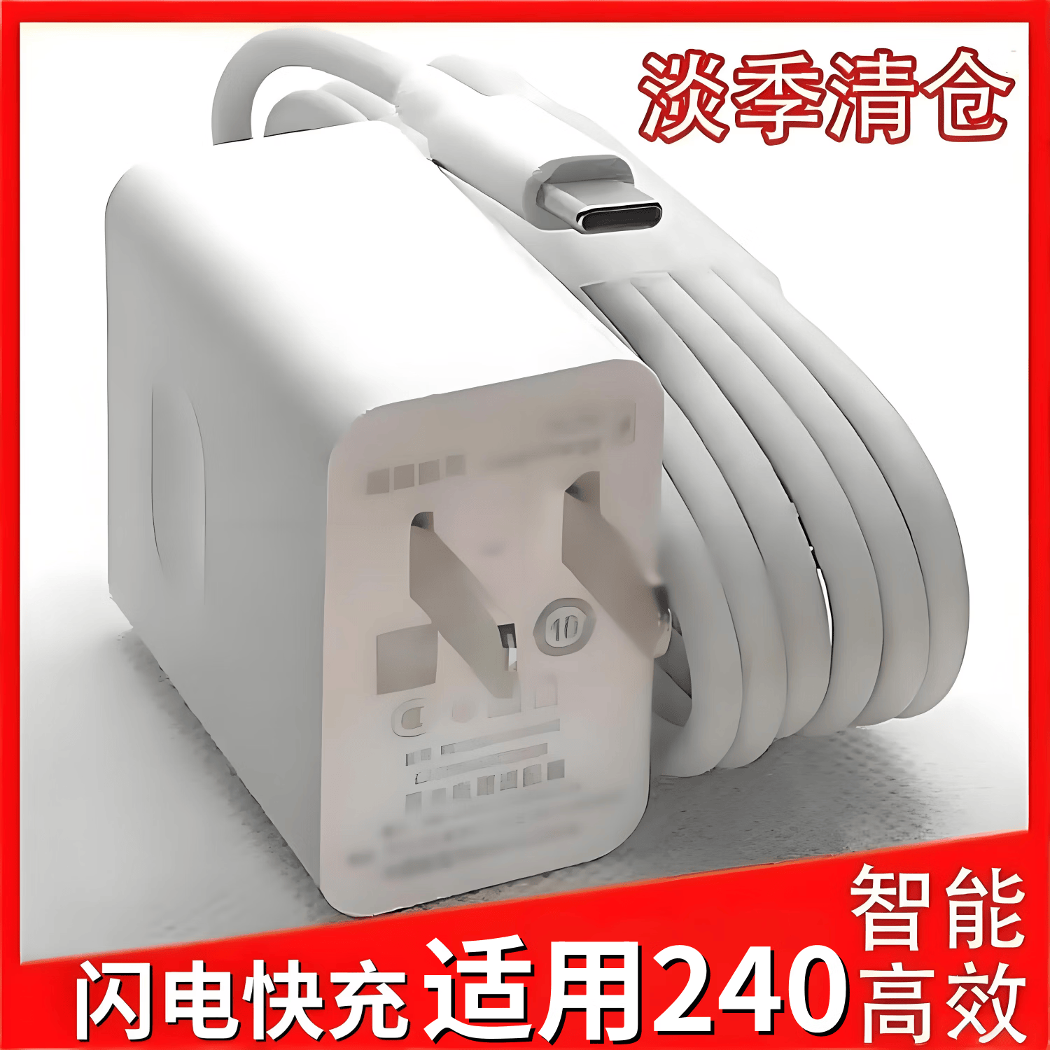 雷珞克（LEILUOKE）适用华为240充电器mate50 60pro手机充电插头p50p40p30闪充Nova8/9/10适用荣耀60/50/40数据线 【套装】快充头+2.0米240W快充线