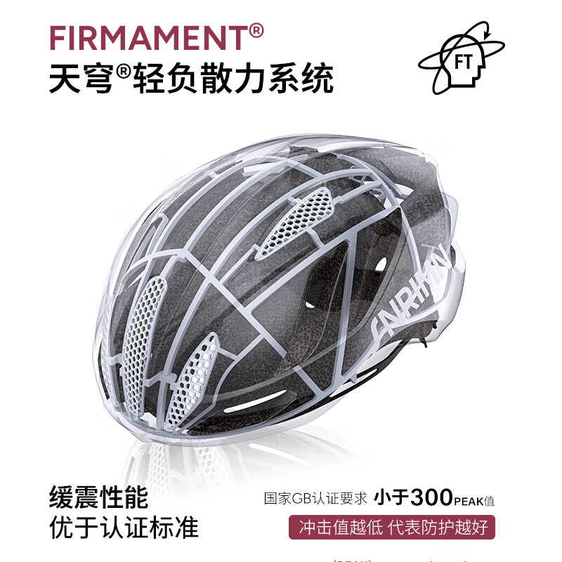 森瑞梦S42米迦勒公路车自行车骑行头盔男女款破风气动山地车安全帽装备 3D GRID 星辰黑【送头盔收纳包】 M(适合头围54-57CM)