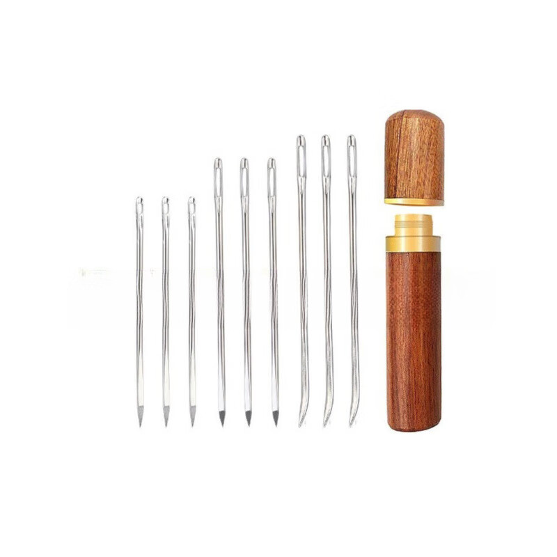 皮革工具配件皮革棱形三角针皮革用针手缝针皮革磨尖三角针 5号