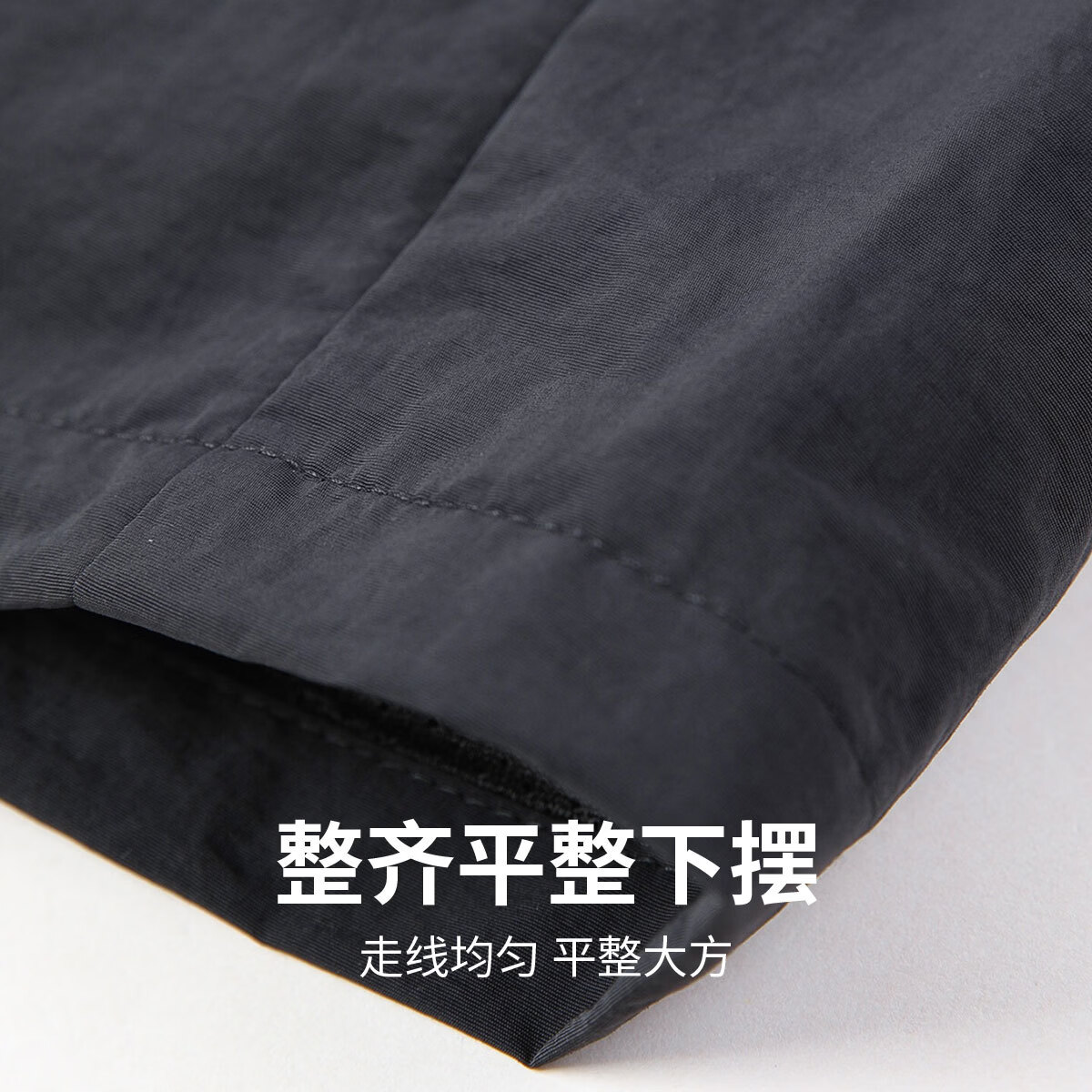 马克华菲【通勤易打理】连帽夹克男26春秋新款简约休闲防风舒适纯色男外套 黑色 M