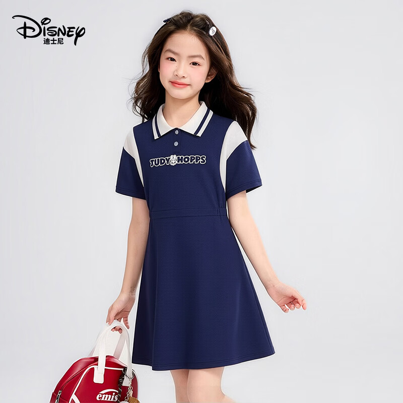 ��ʿ�� Ůͯ�˶�Polo����ȹ ������� ����ȹ�� ����ɫ 110 62.9Ԫ