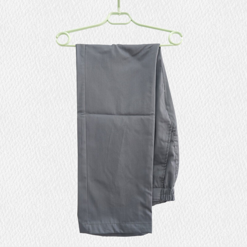 学子言中石化夏季工作服中石化易捷加油站工服新款防静电短袖T恤POLO衫 裤子 XL 175