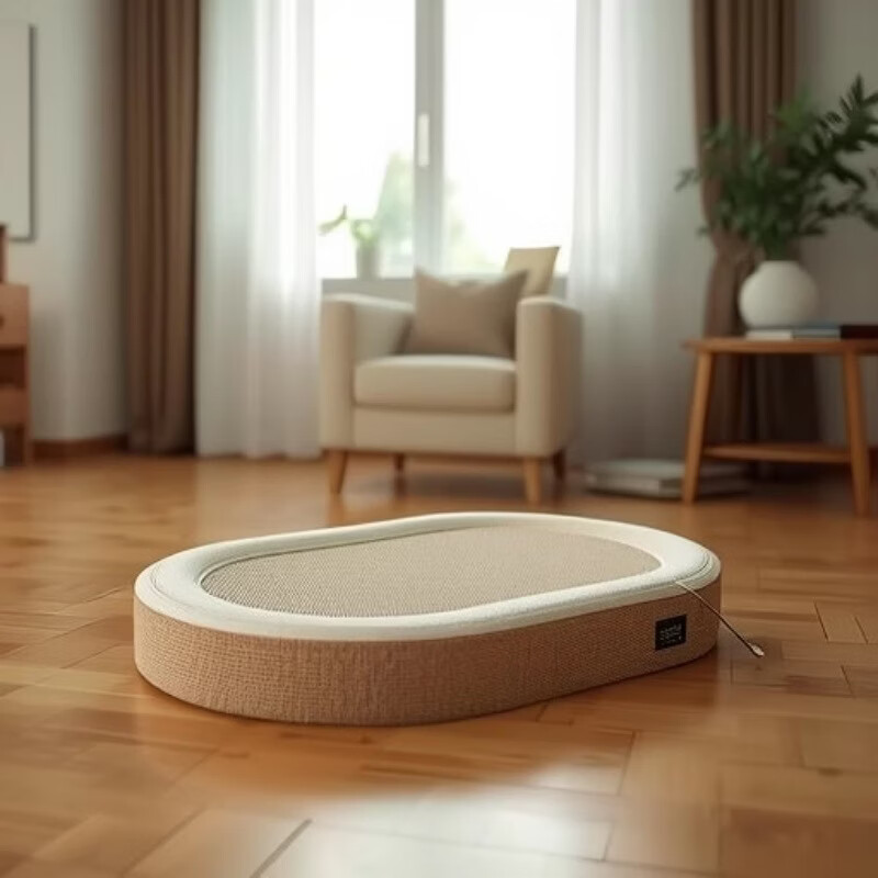 BEYZK猫抓板猫窝二合一不掉屑耐磨凉席垫 剑麻(深陷跑道)60CM 关注店铺，优先发货