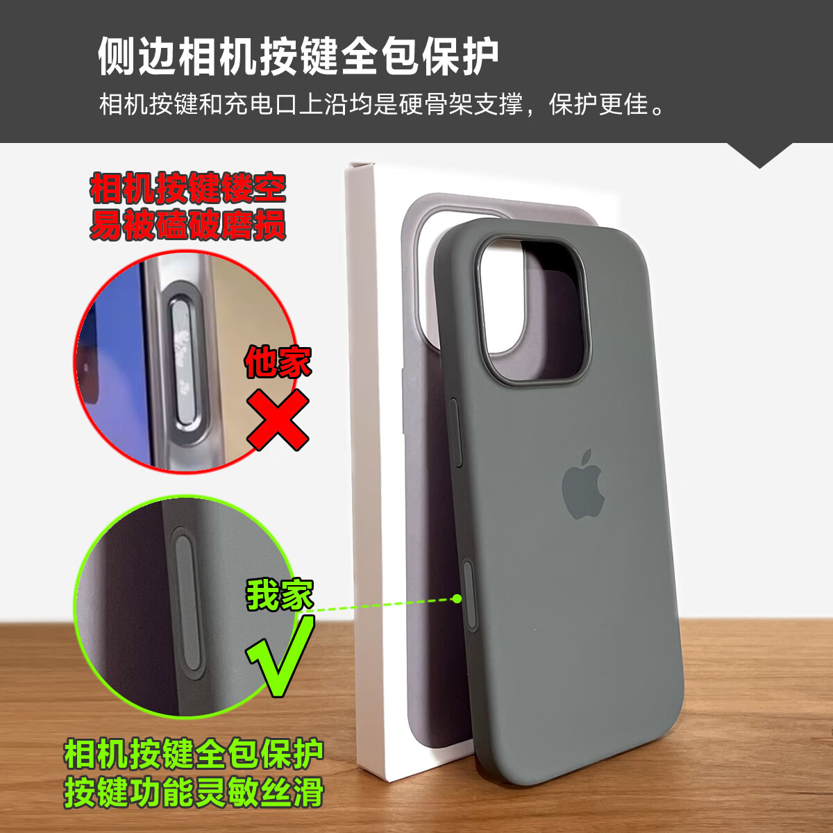 原装iPhone16pro手机壳液态硅胶16promax带相机按键MagSafe磁吸plus全包边防摔保护套正品适用苹果 [黑色] iPhone 16ProMax