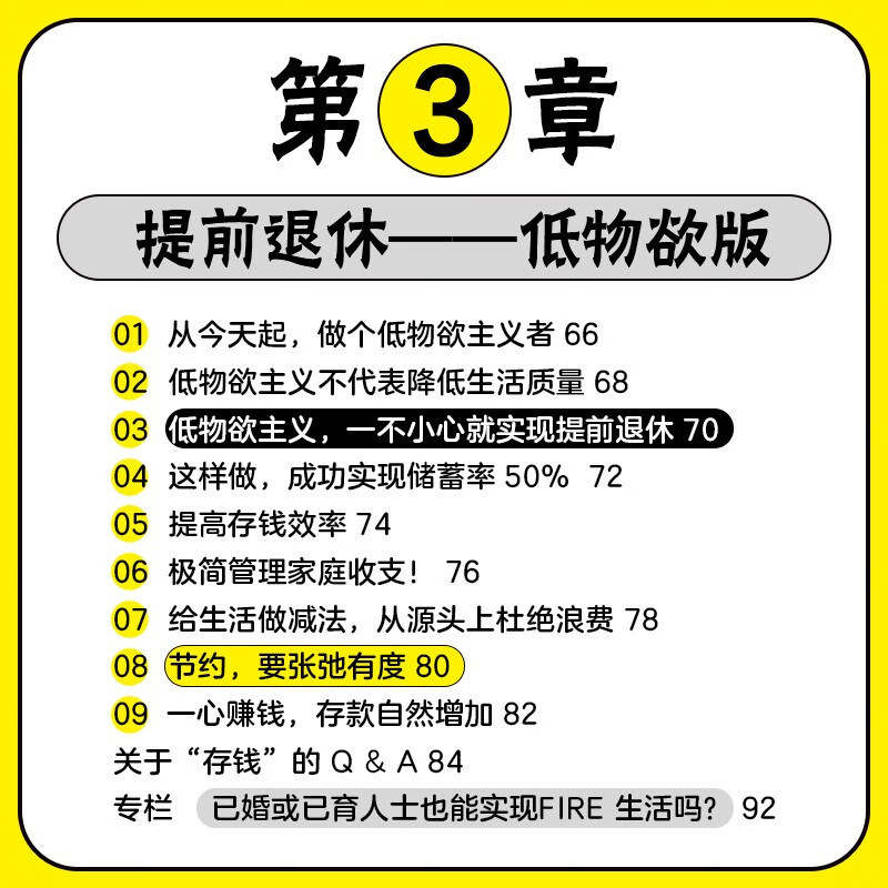 提前退休说明书详情图