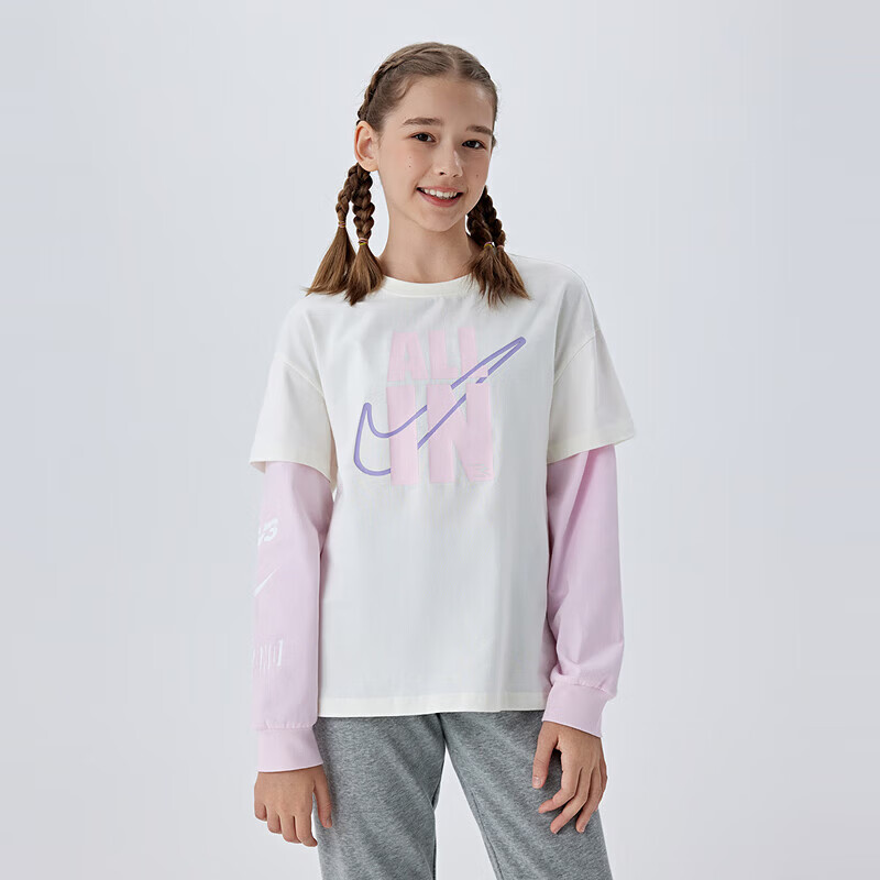 NIKE 3BRAND �Ϳ���Ů���޳���t����������ͯ��t����� ӣ���� 130 /64 ����������116-122cm�� 99.5Ԫ