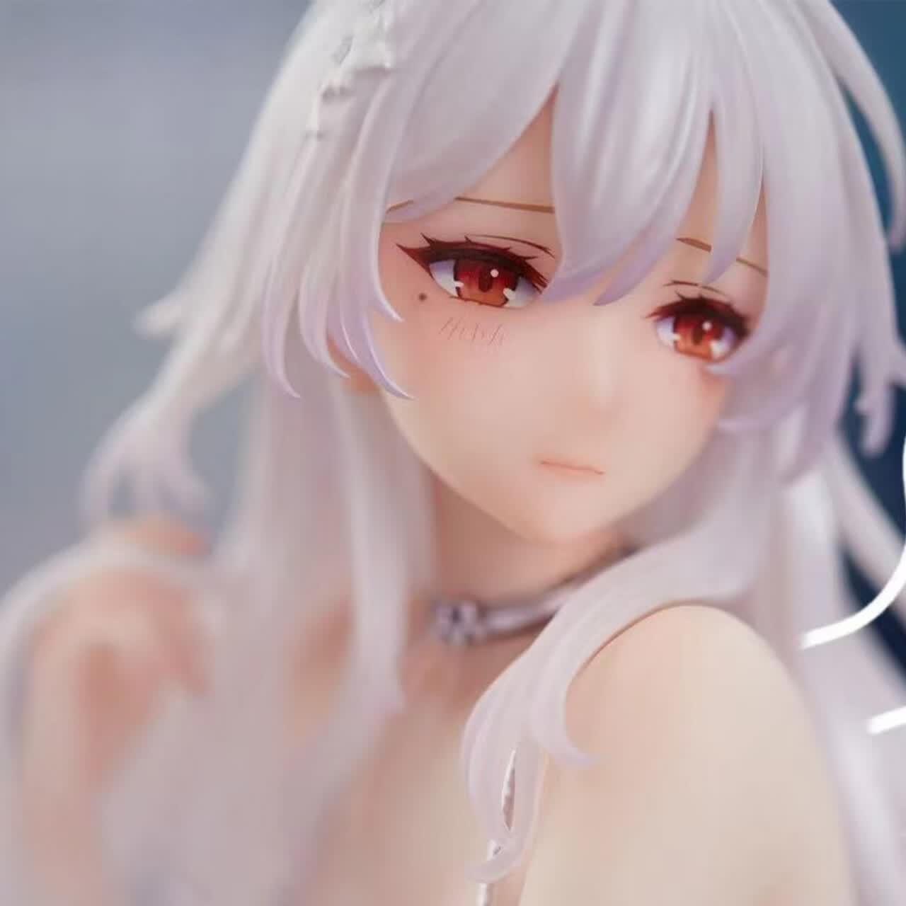 bilibili现货哔哩哔哩BearPanda × FeintHear礼服 赛琳娜 追视眼 1/6手办 赛琳娜 含独占礼赠 高约23cm