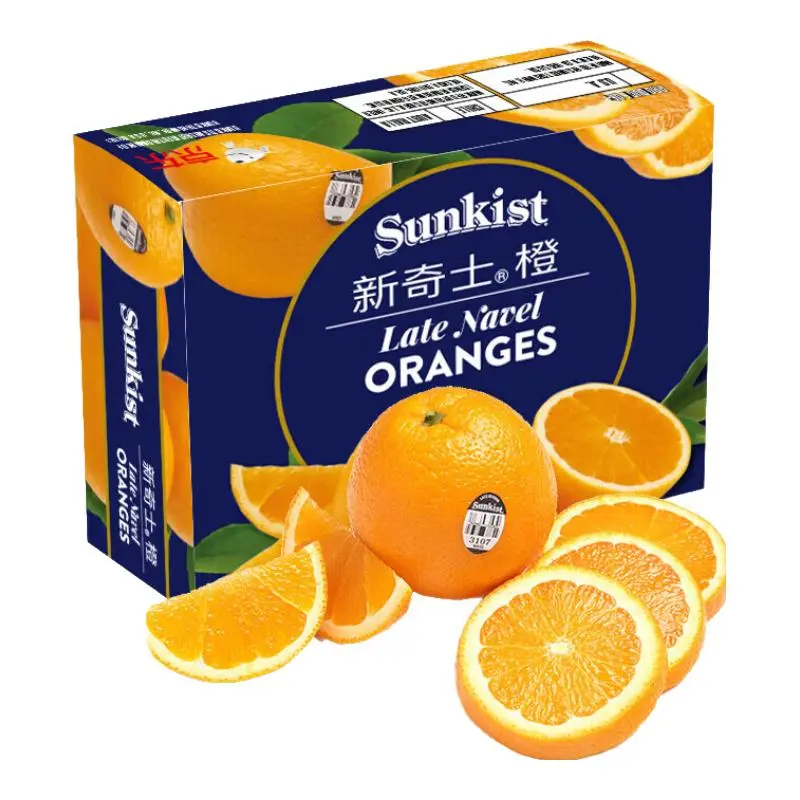 ���� ����ʿ��Sunkist��3107���ڳ��ӵ������������ˮ�����װ ����С�3000g ����200-230g