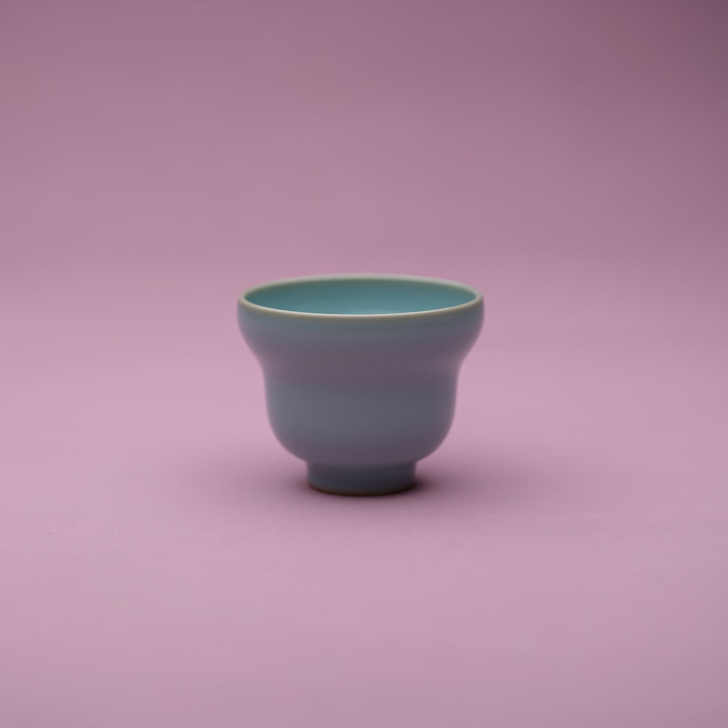 文华汝瓷朱文立朱宇华 汝瓷茶杯主人杯单杯品茗杯葫芦杯天青高端礼盒装