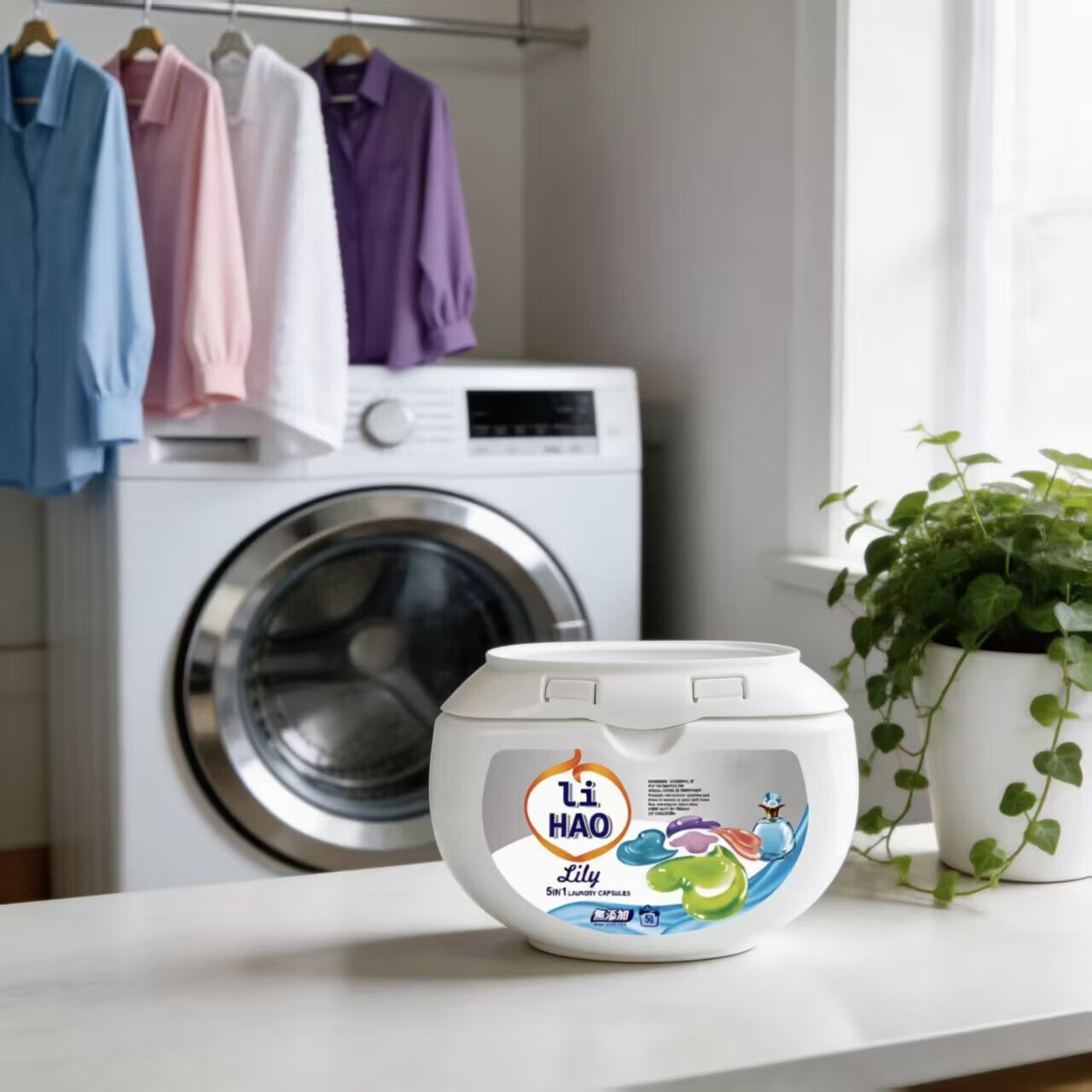 【同质】五效合一香氛洗衣凝珠护衣护色留香柔顺高效去渍 5效合一洗衣凝珠*2盒