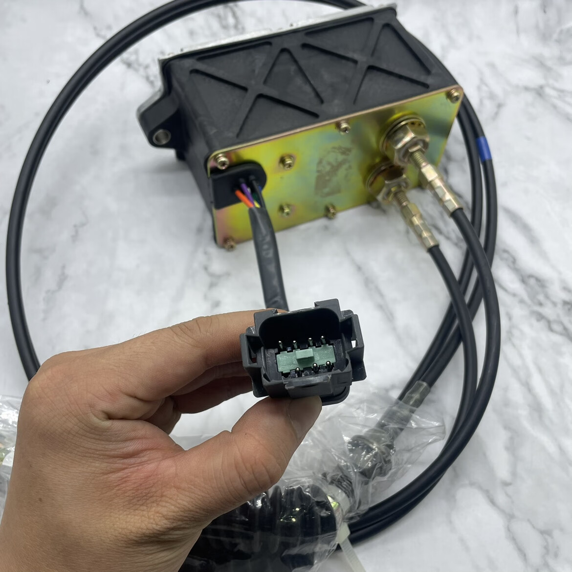 oimg挖掘机 卡特312c 320b c d进口油门电机自动电子加油马达 国产