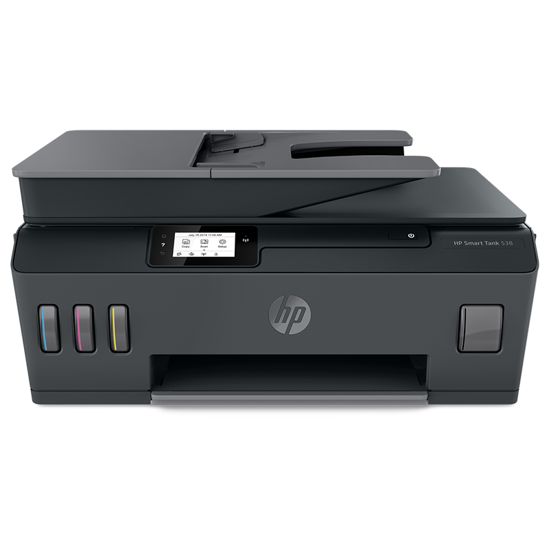 惠普（HP）538 彩色无线连供大印量多功能喷墨打印机  自动输稿 家庭打印 商用办公 （打印、复印、扫描）