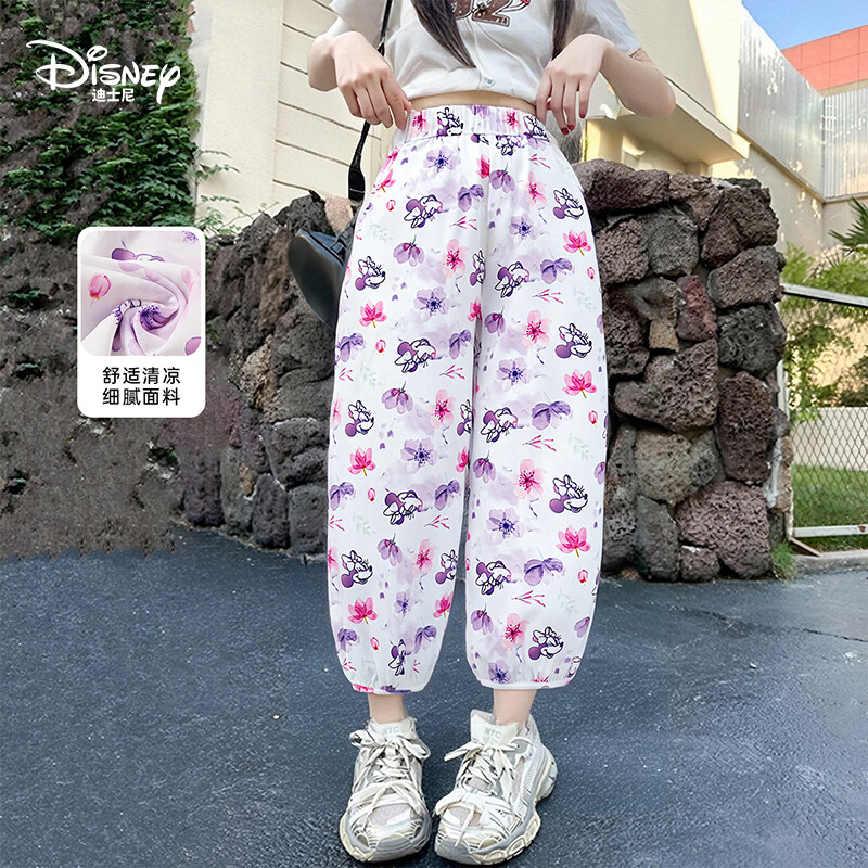 ��ʿ�ᣨDisney���ɰ�����Ůͯ���г���2026�ļ��¿��ͯ��ͨӡ���������п���ͯװ ��ɫ 110 ������Լ105-115cm����30-40� 41.9Ԫ