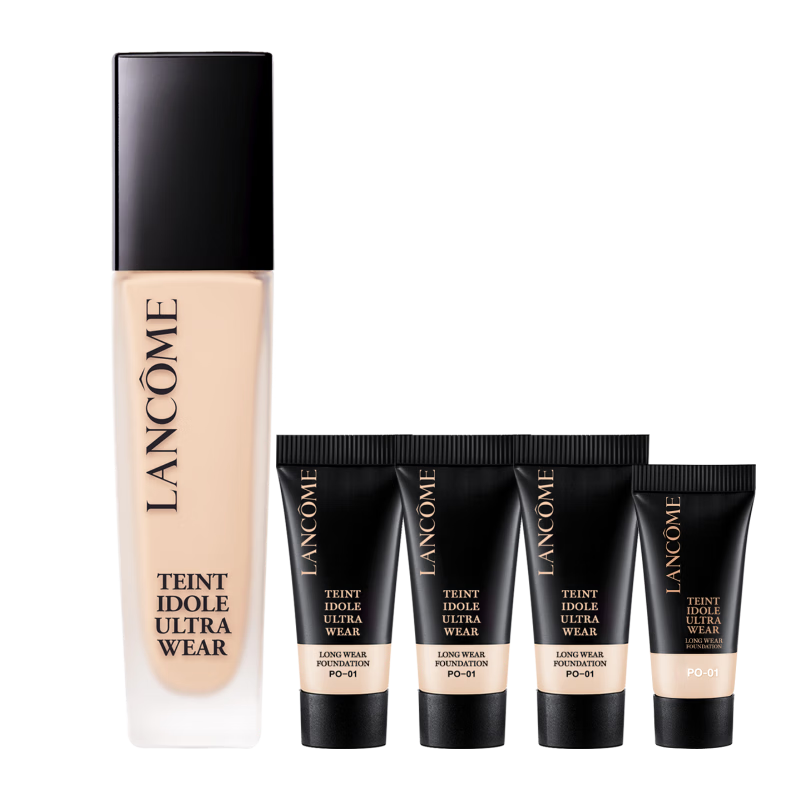 兰蔻新持妆粉底液PO-01象牙白30ml持久遮瑕礼盒三八节女神生日礼物