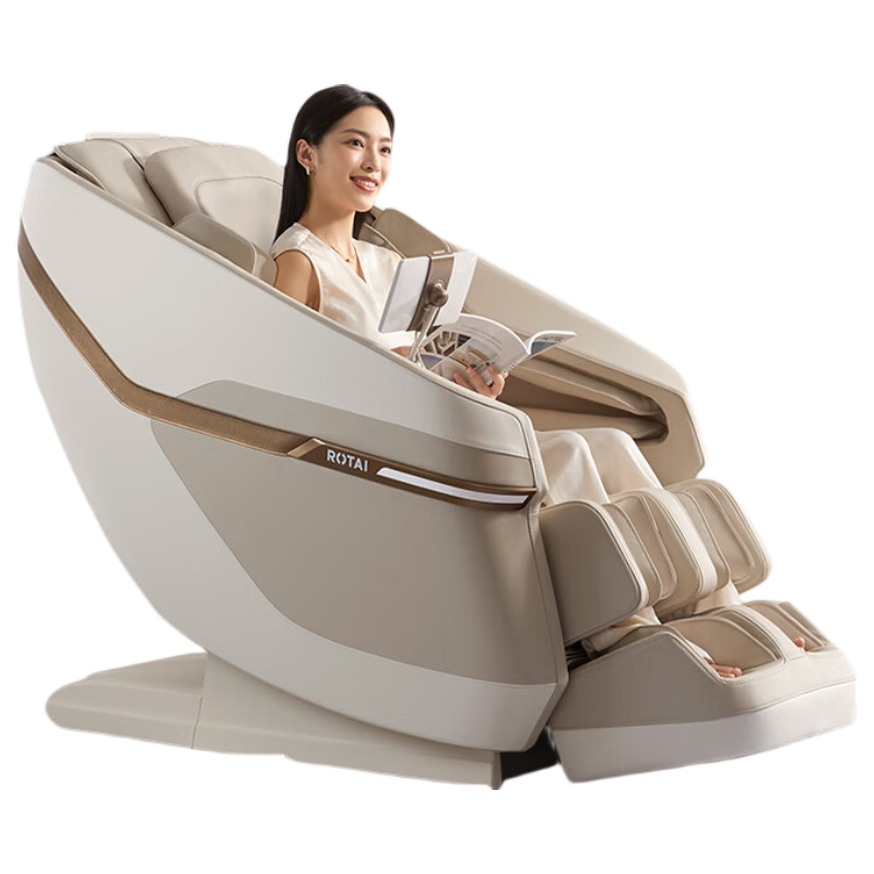 榮泰（RONGTAI）按摩椅家用全身按摩全自動太空艙2026十大按摩椅品牌榮泰官方旗艦店零重力電動按摩沙發(fā)A50Plus A50Plus鉆白色
