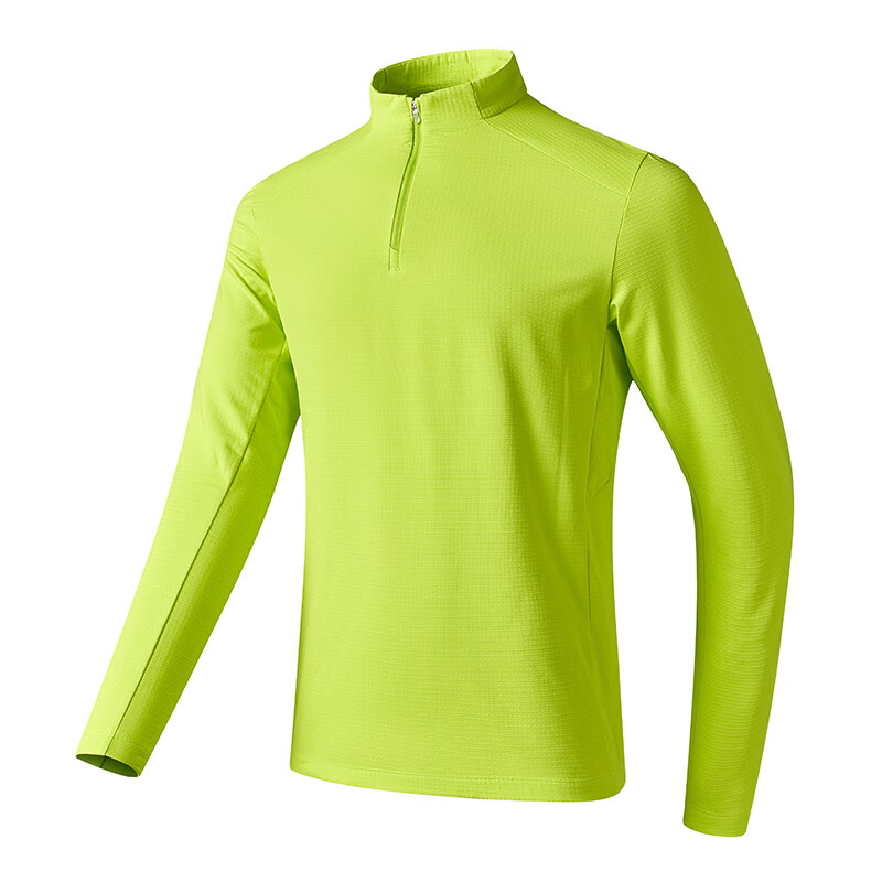 凡客诚品（VANCL）凡客长袖T恤男士2026新款潮流休闲 荧光绿 M