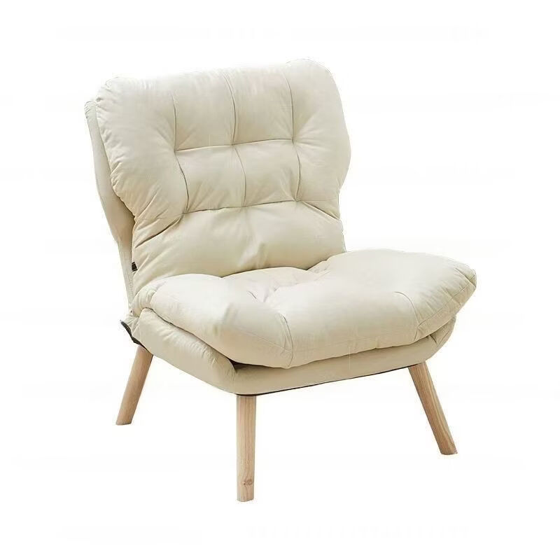 ZNMW懒人沙发单人舒适躺椅阳台客厅卧室沙发椅椅子电脑靠背椅家用休闲 * 深灰色 特高款+脚踏