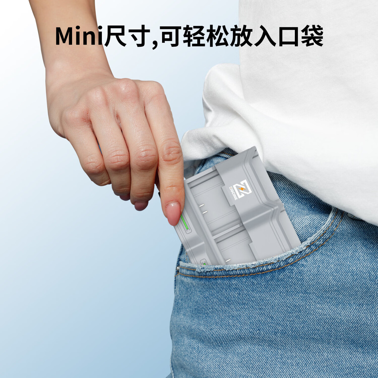 ZGCINE影小能【国家3C认证】NP-FZ100相机电池适用索尼a7m4A7c2a7m3 A7R3 A7R4 7RM3A7S3a6600FX30充电器 【一电双充】2600mAh一块电池丨收纳便携双充