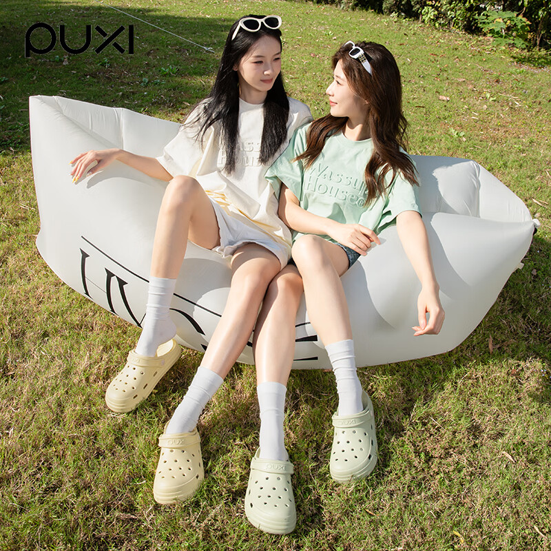 朴西【假一罚十】朴西洞洞鞋夏季户外凉鞋厚底防滑防臭休闲沙滩包头拖 奶昔白 【品牌保障*假一罚十】 44-45 【鞋型偏小 推荐拍大一码】