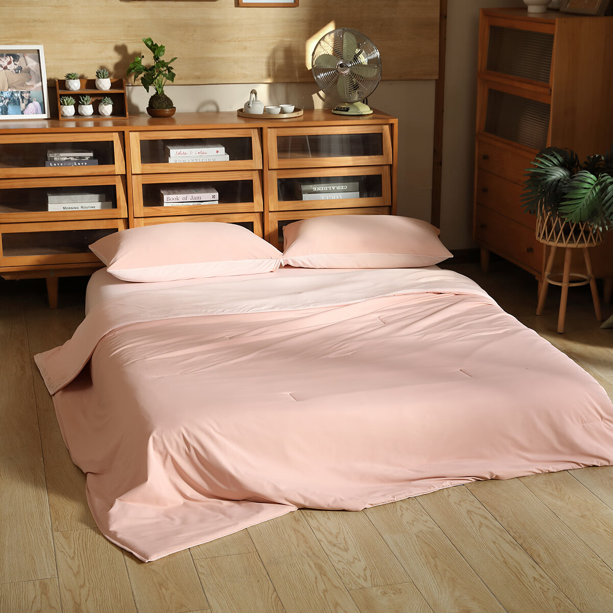 水星家纺降燥雪糕被6.0凉感被子夏凉被单人空调被夏季可机洗夏被 雪糕被6.0·冰芯凉感(布朗粉) 150cm*200cm