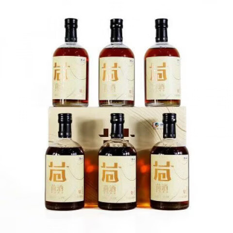 孔乙己绍兴黄酒花雕酒手酿茴字酒500ml*6瓶礼盒无焦糖色带3个礼袋 孔乙己绍兴黄酒花雕酒手酿茴字酒礼盒无焦糖 500mL 6瓶