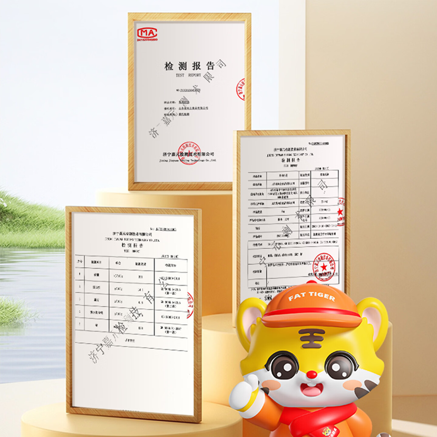 三只小胖虎三只胖小虎卡兹脆大鸡排原味早餐鸡胸肉半成品空气炸锅烧烤食材 卡兹脆鸡排600克*6片*2包
