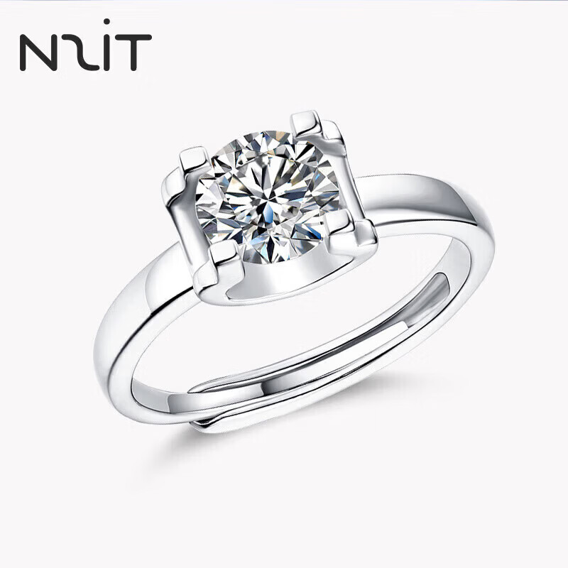 N2it Īɣʯ��ָ S925�� 1���� ţͷ��� ���˽����� Ů�� 109Ԫ