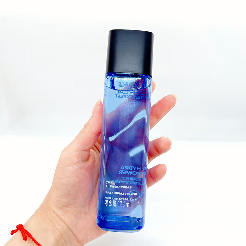 欧莱雅男士水能保湿增强爽肤水130ml须后水清爽补水春夏季节护肤 (男士水能爽肤水130ml*2瓶)