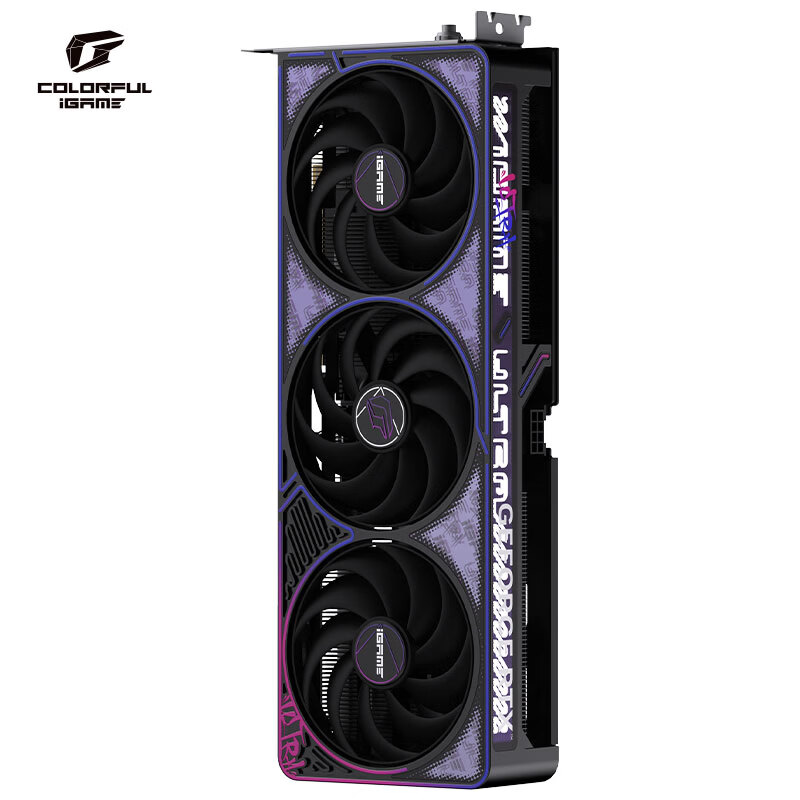 七彩虹(Colorful)iGame GeForce RTX 5060 Ti Ultra OC 16GB GDDR7 DLSS 4.5 电竞光追游戏设计电脑显卡