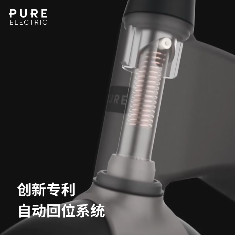 佩尚Pure Electric电动滑板车成人二轮折叠电动车小型轻便迷你代步车 Pure Advance丝绒粉