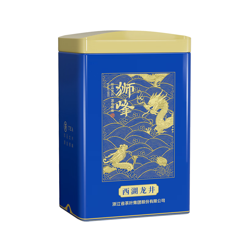 狮峰牌2026年新茶预售绿茶西湖龙井茶叶明前特级50g罐装送礼自己喝