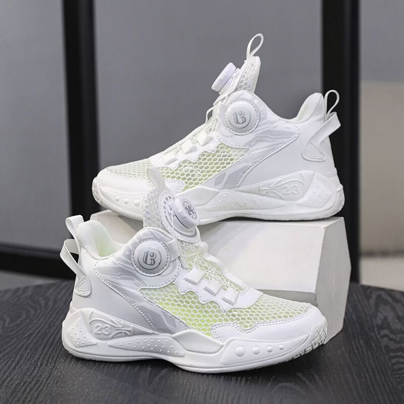 男童运动鞋网面透气2026夏季新款 白色单网 41 京东折扣/优惠券