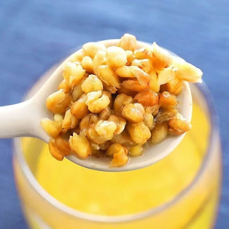 同仁堂（TRT）正宗黄苦荞茶降糖三高正宗大凉山特级全胚芽全颗粒泡水麦香浓郁 黄苦荞共1000克四罐装 250g*4罐