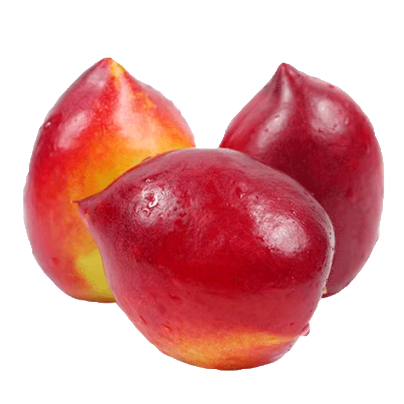 京鲜生山东油桃净重3斤 单果60-80g  新鲜桃子 源头直发