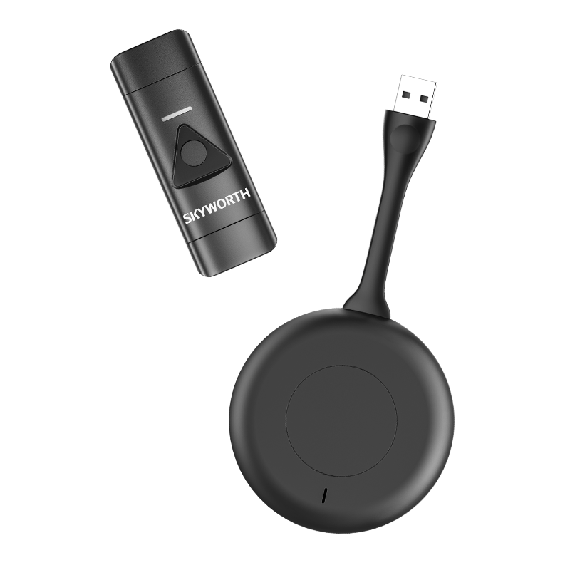 创维无线投屏器 高清企业级办公会议家用手机笔记本电脑显示器投影仪平板hdmi一键智能同屏器GDWBZ9-2K