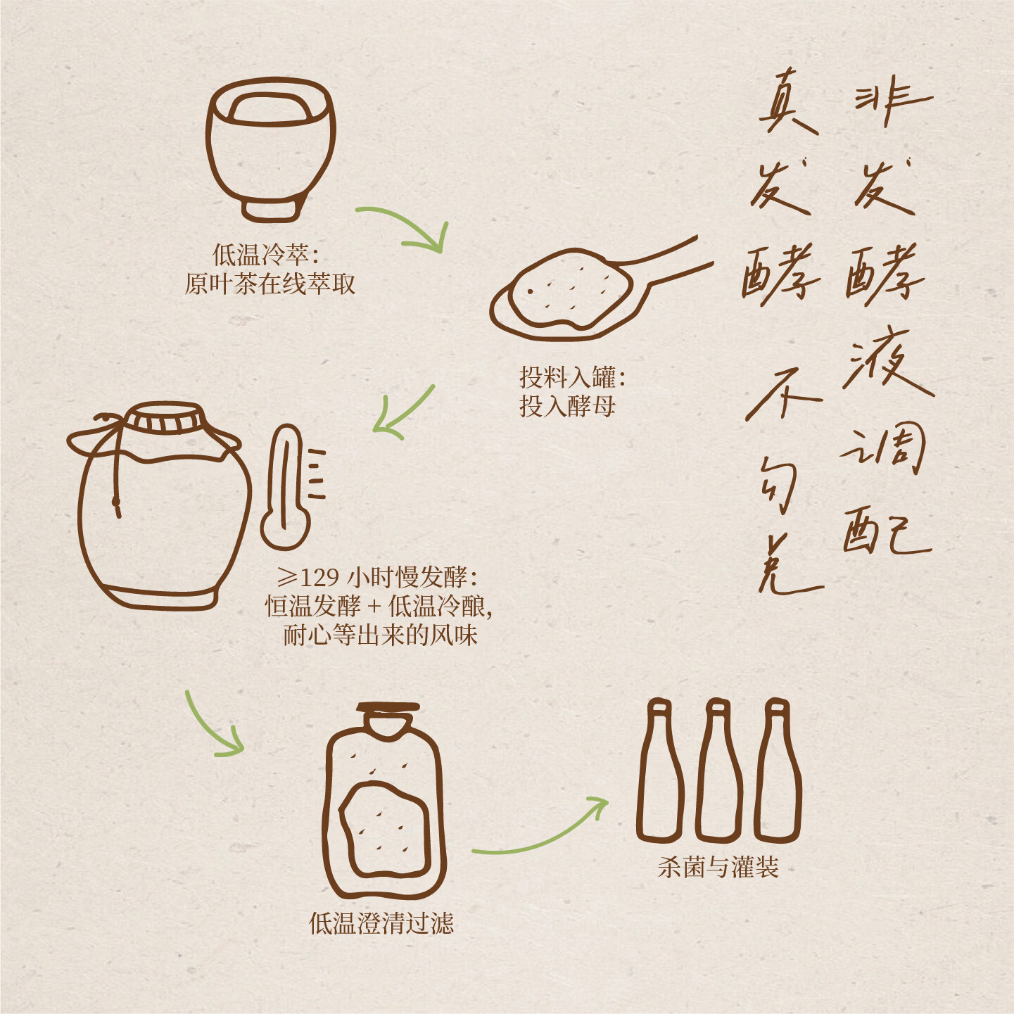 好望水康普茶蜜兰香单丛乌龙茶饮料气泡饮发酵玻璃瓶 蜜兰香单丛茶康普茶气泡饮300ml*6