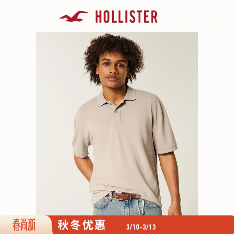 HOLLISTER ��ʽ����POLO��T����װ 324-5455 ǳ��ɫ XL (180/116A) 55.16Ԫ