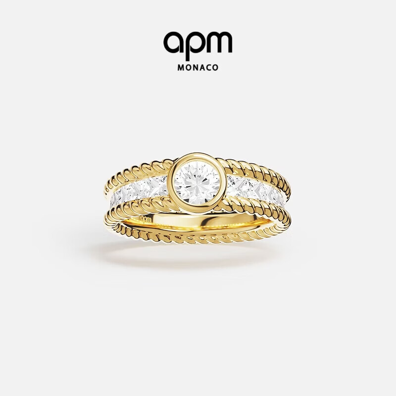 APM Monaco��������Ʒ�����ɫTorsade�����ָ ��ɫ 58 930Ԫ