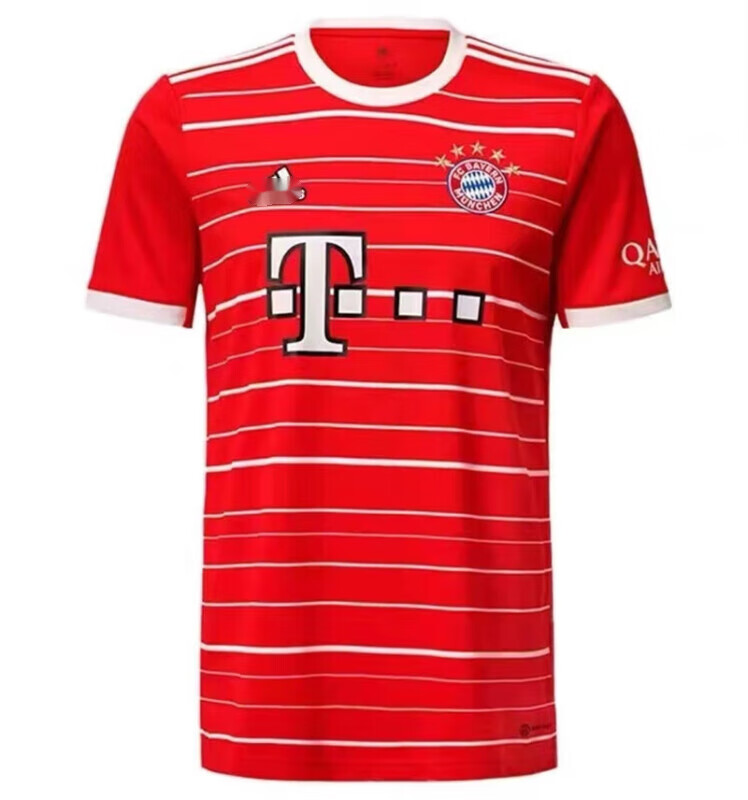 欧陆梵 2022官方新品22-23新款拜仁慕尼黑主场25号穆勒莱万球员版球衣