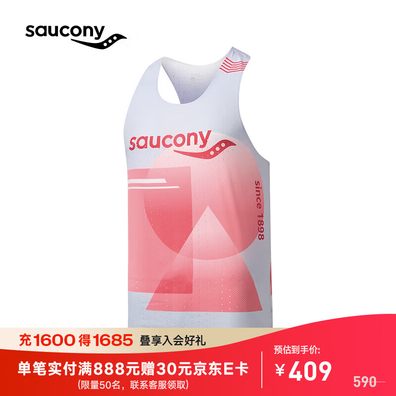 Saucony������25���п�͸�������ٸ�������רҵ�˶��ܲ����Ĺ��ֱ��� ���η�ɫ��PR228 3XL