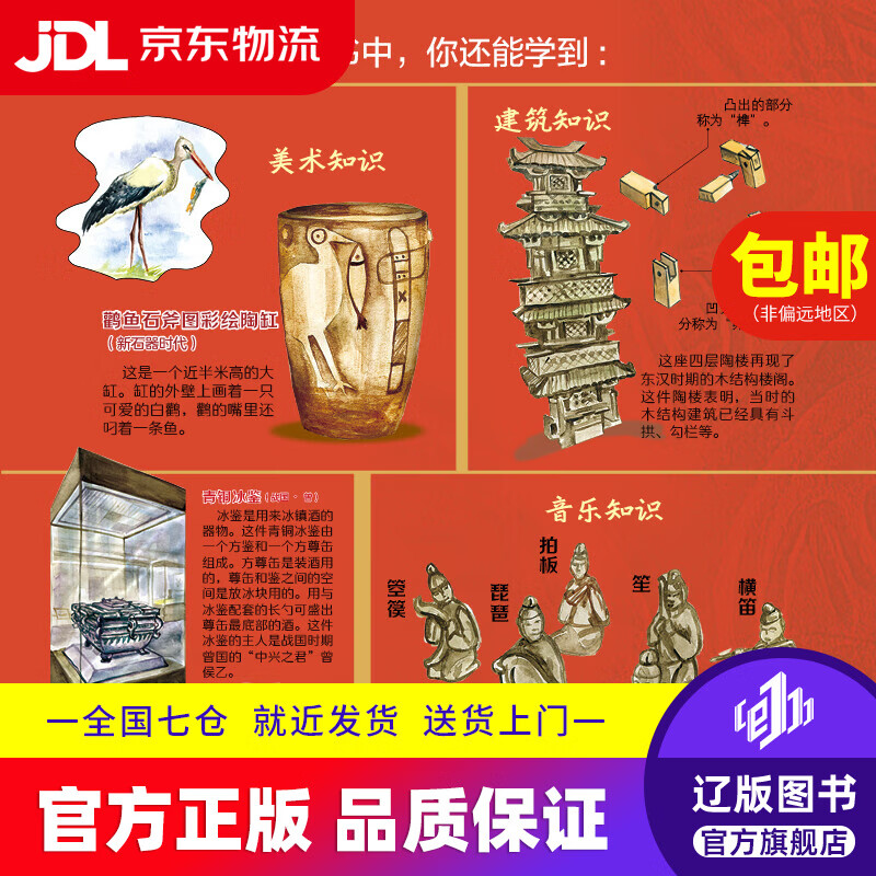 中国国家博物馆 孩子一定要去的博物馆 图说天下精装版王大庆明天出版社9787570817924