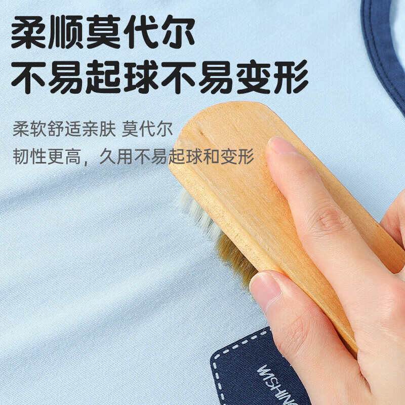 俞兆林(YUZHAOLIN)儿童家居服套装男童女童睡衣中大童青少年薄款夏季七分袖空调服 女童-紫色 150 身高135-145cm