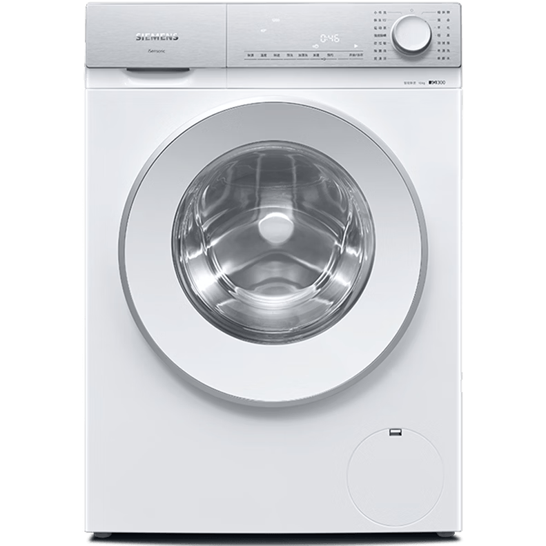 西门子（SIEMENS）【新品上市】小晶钻超薄10+10KG大容量洗烘套装全自动滚筒洗衣机变频热泵烘干 纤薄WW52H1U00W+01W