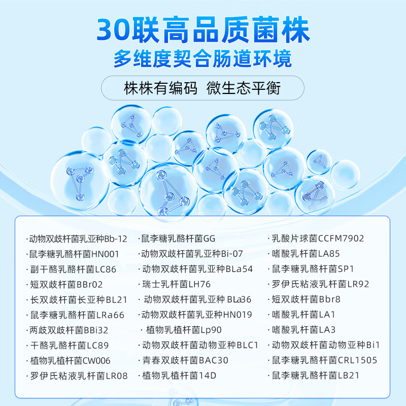 拜曼【复合营养粉】拜曼驼乳30联粉大人小孩肠道6种益生元冻干粉 10袋*6盒
