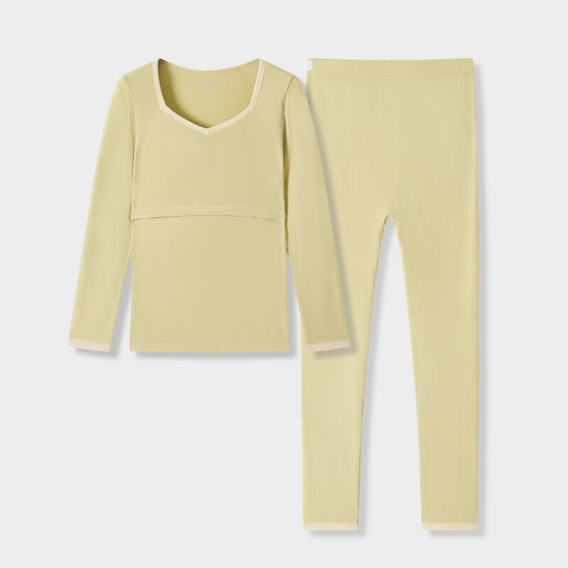 婧麒（JOYNCLEON）月子服产后孕妇睡衣哺乳喂奶春夏季怀孕期待产家居服套装 灰色 L码