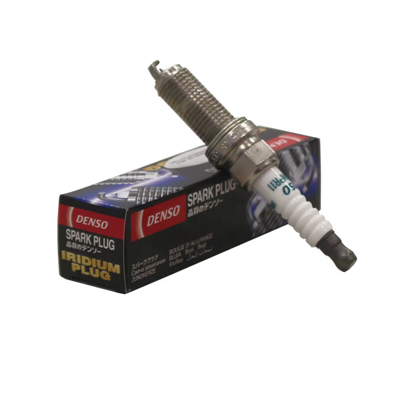 电装(DENSO)原装 双针铱铂金/铱铂金火花塞 原配 适配 ZC20HPR11四支(适配阿特兹,昂克赛拉)